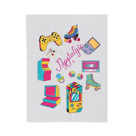 Plush Blanket - Nostalgic 90's Gifts for All