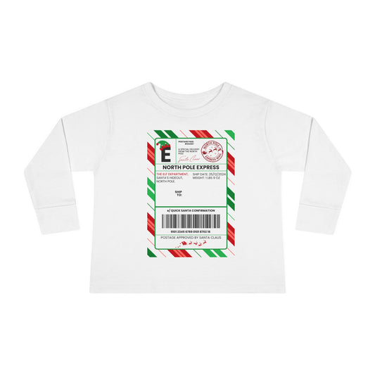 Kid Tee Christmas elf Postage Stamp Design