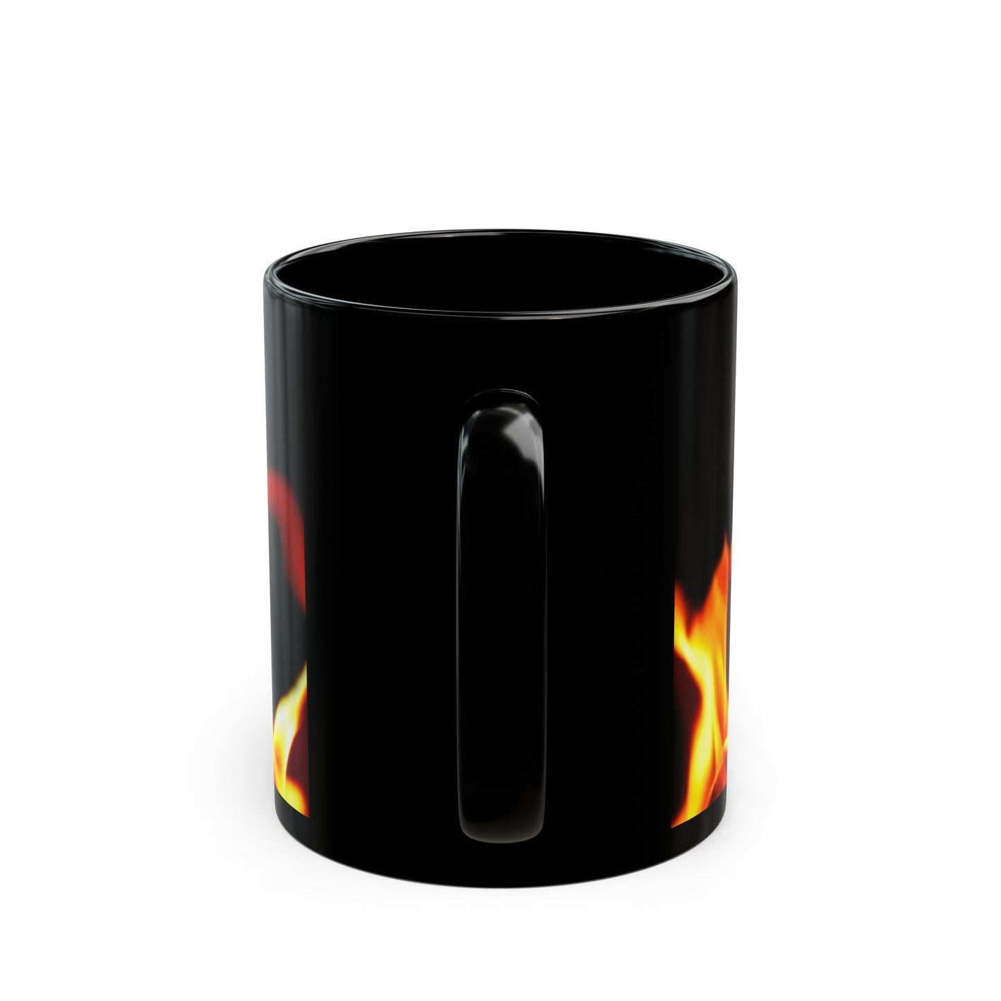 Mug - El-Roi Christian Words Fire Design - Family Gifts